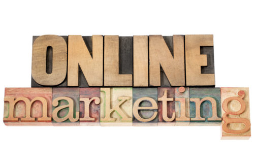 Online Marketing Konzept